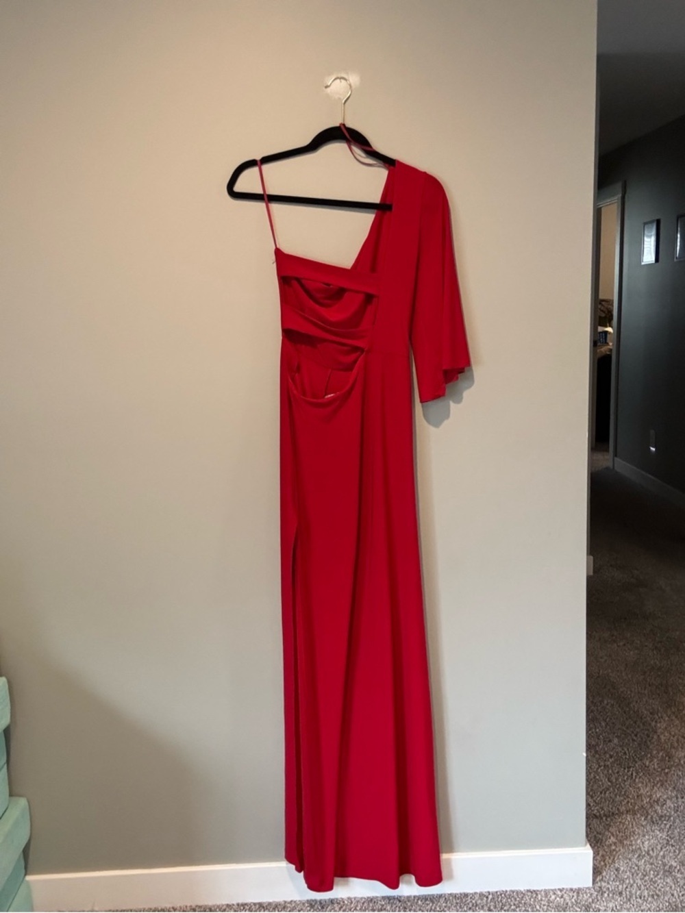 Nasty Gal One-Shoulder Junpsuit - Picture 2 of 2